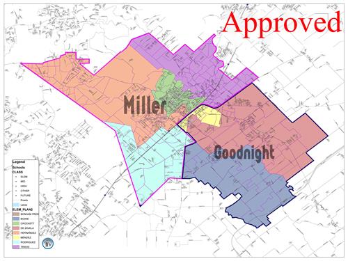 Middle School Boundary Map 